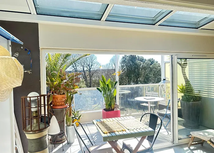 Appt, Terrasse ,velo , Plages & Port A Proximite , Idealement Bien Situe, Dernier Etage Апартаменты *